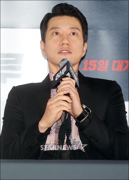 영화 '하루'의 김명민/사진=임성균 기자