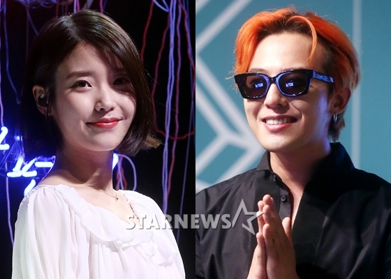 아이유, 지드래곤/사진=스타뉴스