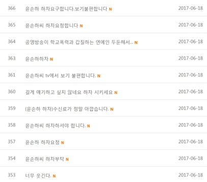 /사진=KBS '최고의 한방' 시청자 게시판