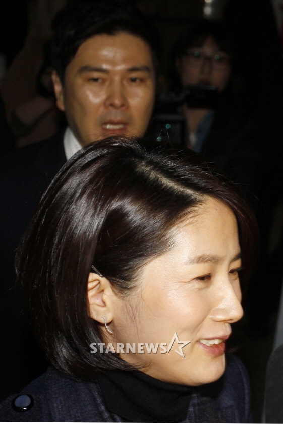 심은하와 남편 지상욱 바른정당 의원/사진=머니투데이 스타뉴스