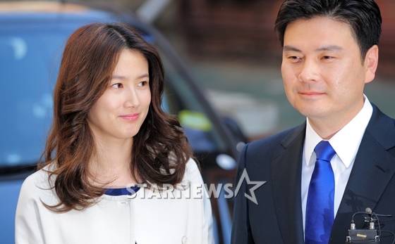 지상욱 심은하 부부/사진=스타뉴스