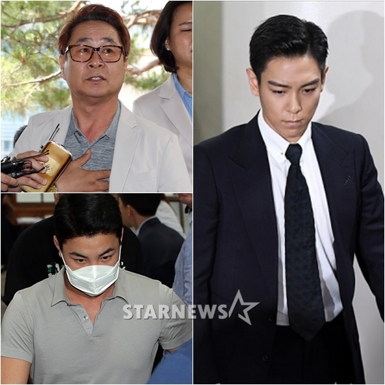 기주봉(왼쪽위부터 시계방향), 탑, 차주혁 /사진=스타뉴스
