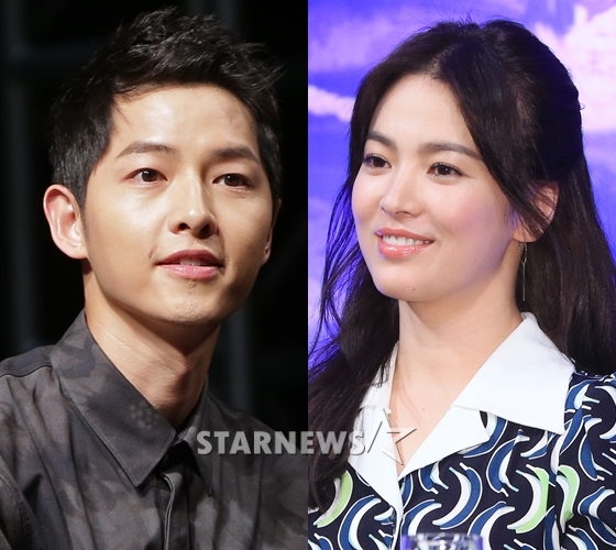 송중기, 송혜교/사진=스타뉴스