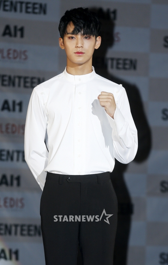 세븐틴 민규 /사진=김휘선 기자