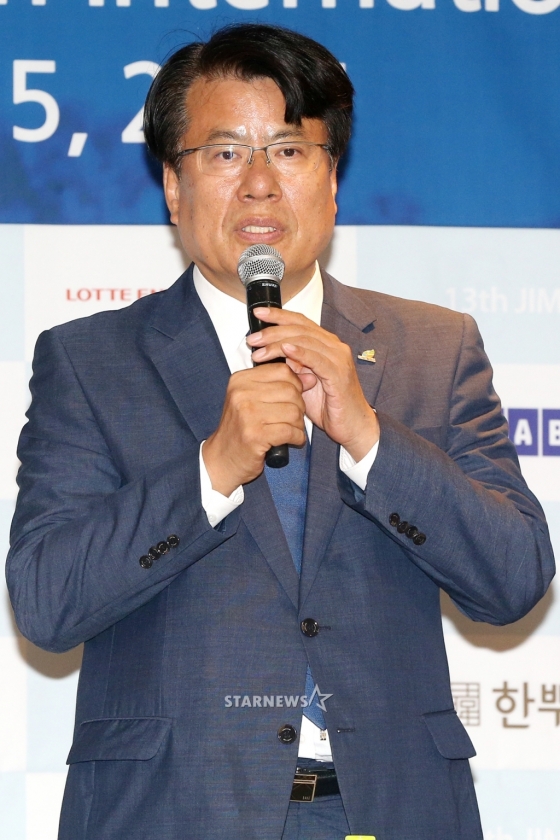 조직위원장인 이근규 제천시장 / 사진=이기범 기자