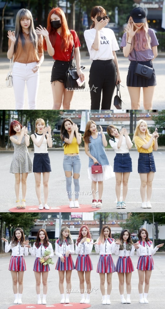나인뮤지스, 라붐, 드림캐쳐/사진=김휘선 기자