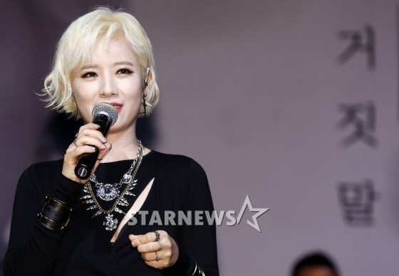 가수 박기영 /사진=김휘선 기자