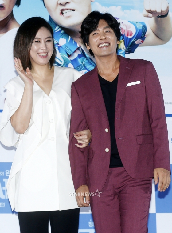 방송인 김성경, 배우 최성국/사진=스타뉴스