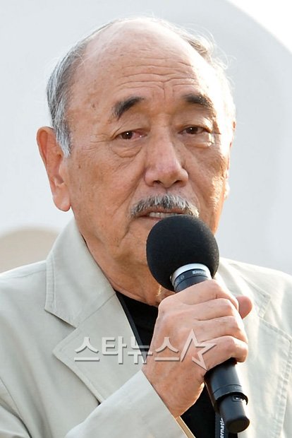 2011년 부산국제영화제 핸드프린팅 당시의 김기덕 감독 / 사진=스타뉴스