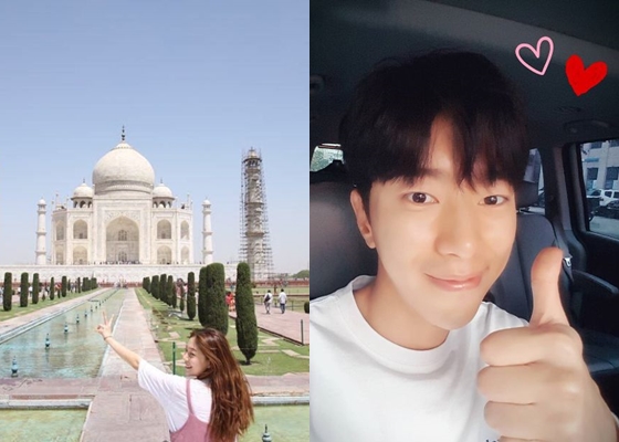 /사진=백진희 인스타그램, 윤현민 인스타그램
