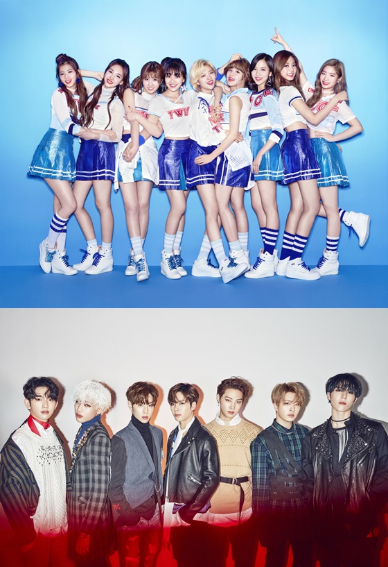 트와이스, 갓세븐 / 사진=JYP엔터테인먼트