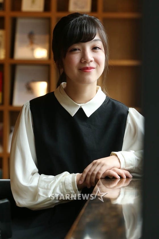 영화 '귀향, 끝나지 않은 이야기'의 배우 강하나 인터뷰 / 사진=이기범 기자