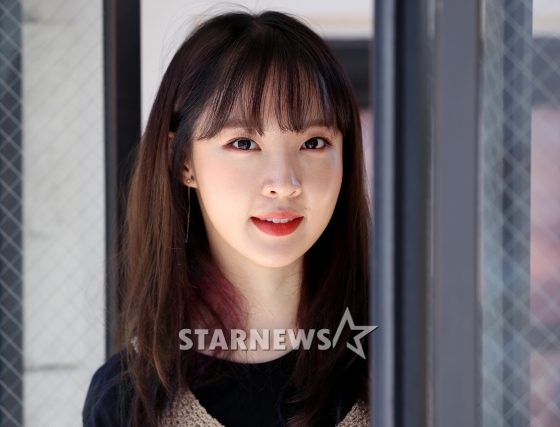전지윤. /사진=홍봉진 기자, 장소협찬=그린냅