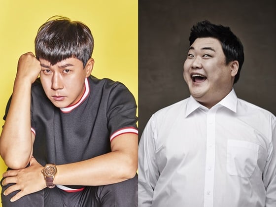 이상민(왼쪽)과 김준현/사진제공=tvN