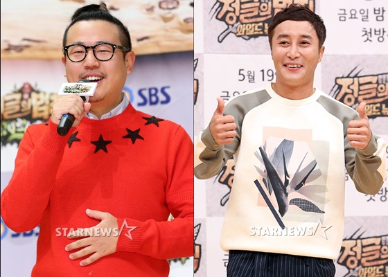 김진호 PD 김병만 / 사진=스타뉴스
