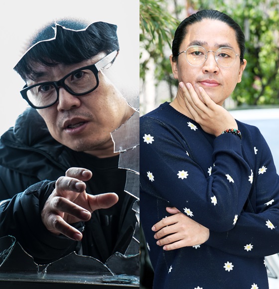 원신연 감독, 김한민 감독/사진=쇼박스,머니투데이 스타뉴스