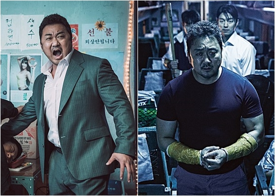 마동석 / 사진='범죄도시', '부산행' 스틸컷