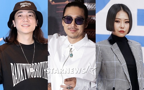 넉살, 타이거JK, 치타(사진 왼쪽부터)/사진=스타뉴스