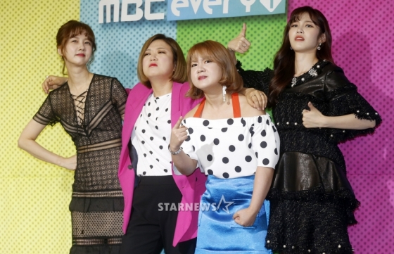 '비디오스타' 김소현, 김숙, 박나래, 전효성 / 사진=스타뉴스