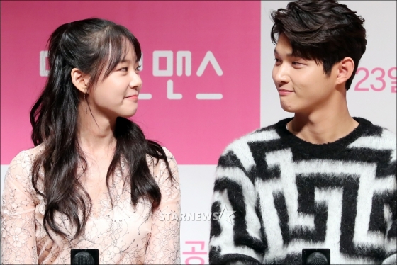한승연(왼쪽)과 이서원/사진=임성균 기자