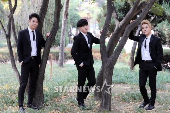 (왼쪽부터) NRG 멤버 천명훈, 노유민, 이성진 /사진=임성균 기자