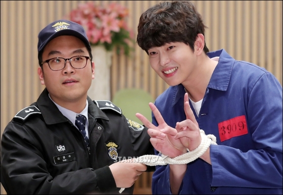 신경수 PD(왼쪽)와 윤균상/사진=김창현 기자