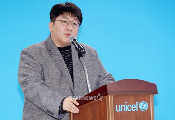 방시혁 빅히트엔터테인먼트 대표 /사진=김휘선 기자