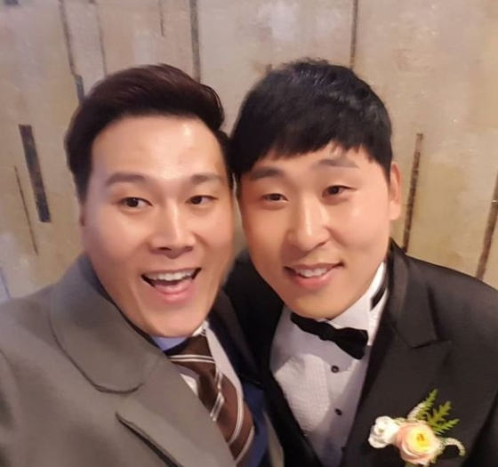 변기수와 윤석민 /사진=변기수 SNS