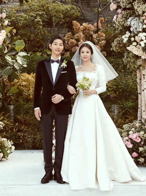 송중기 송혜교 결혼식 / 사진제공=블러썸엔터테인먼트 UAA엔터테인먼트