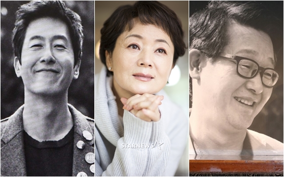 고 김주혁, 김영애, 김지석 / 사진=스타뉴스, 부산국제영화제