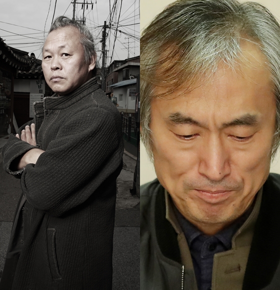 김기덕 감독과 조덕제/사진출처=김기덕필름, 머니투데이 스타뉴스