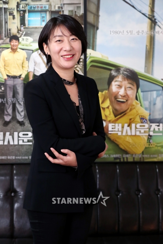 영화 '택시운전사' 제작사 더 램프 박은경 대표 / 사진=홍봉진 기자