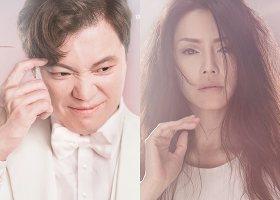 '광화문연가' 월하 역 정성화와 차지연 / 사진=CJ E&M, 서울시뮤지컬단