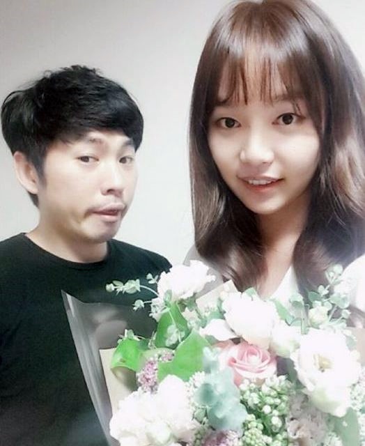 이문재와 한다혜 /사진=한다혜 SNS