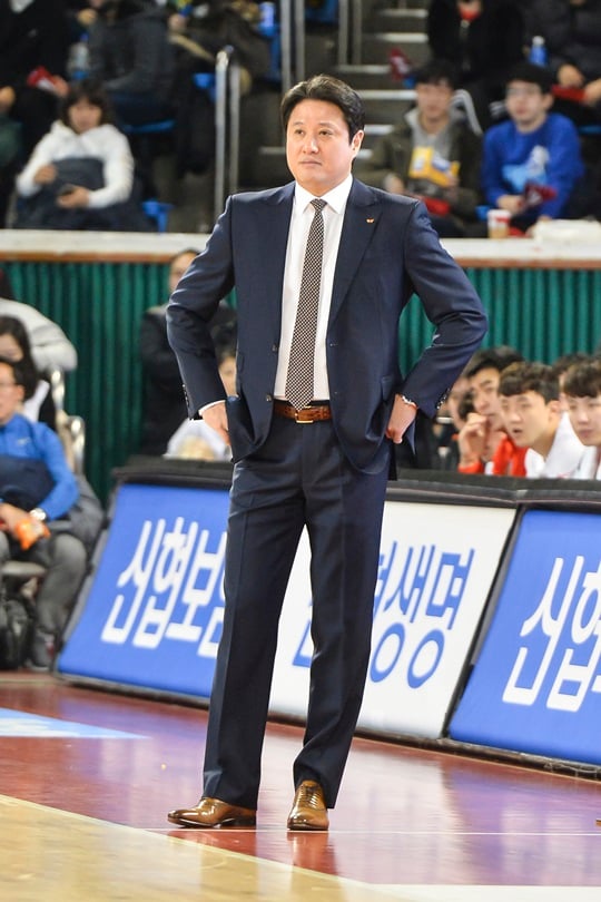 서울 SK 문경은 감독. /사진=KBL 제공
