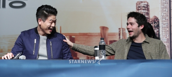 이기홍과 딜런 오브라이언 / 사진=이기범 기자