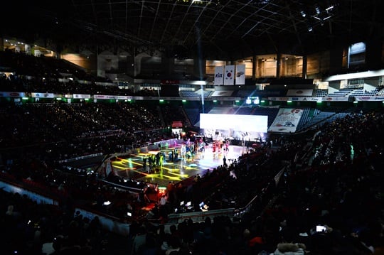 KBL이 2017-2018 올스타전 주요 일정을 공개했다. 사진은 2016-2017 올스타전 모습. /사진=KBL 제공