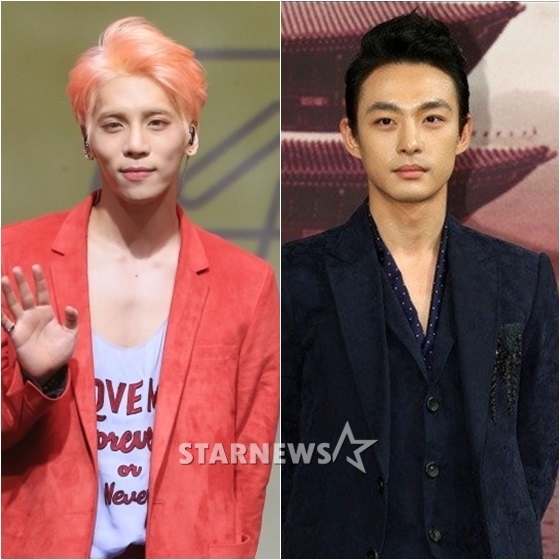 고 종현(왼쪽)과 전태수 /사진=스타뉴스