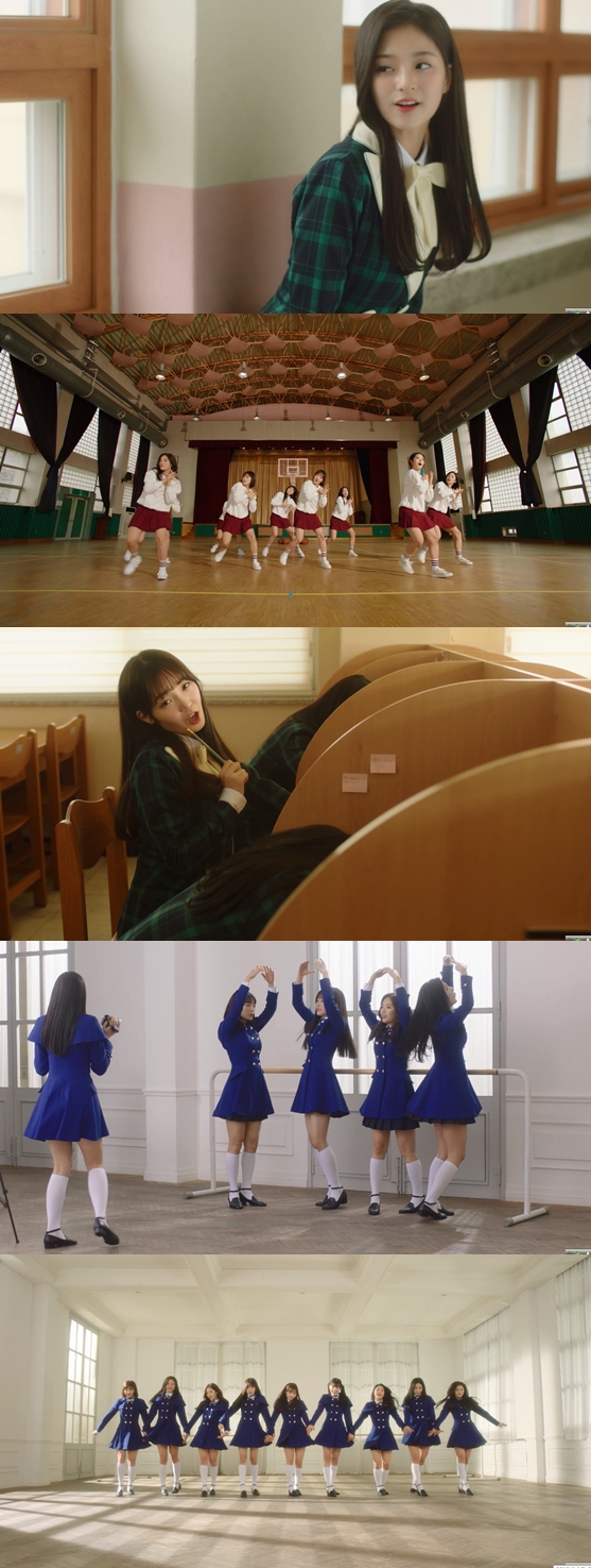 /사진=프로미스나인 '투. 하트' 뮤직비디오 캡처