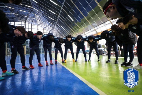 한국 풋살 대표팀 /사진=대한축구협회 제공