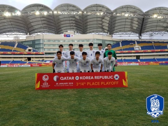 한국-카타르전 모습 /사진=대한축구협회 제공