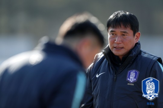 김봉길 U-23 대표팀 감독 /사진=대한축구협회 제공