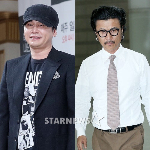 (왼쪽부터) 양현석, 이주노 /사진=스타뉴스
