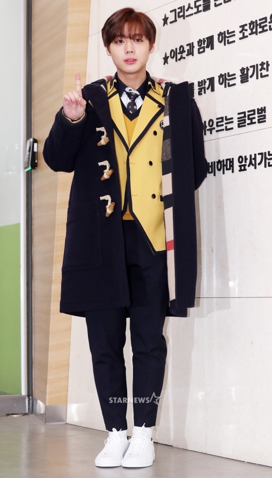 워너원 멤버 박지훈/사진=김휘선 기자