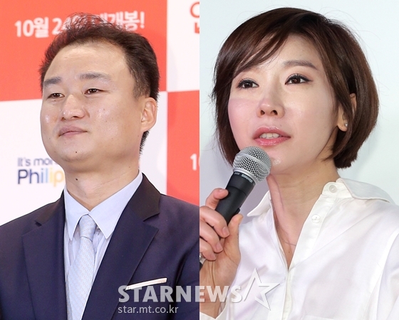 이수성 감독과 곽현화/사진=스타뉴스
