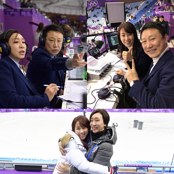 SBS 쇼트트랙 해설진 /사진=SBS 제공