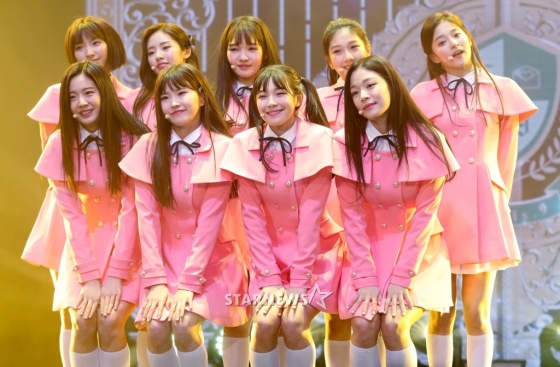'아이돌학교'를 통해 결성된 걸그룹 프로미스나인/사진=스타뉴스