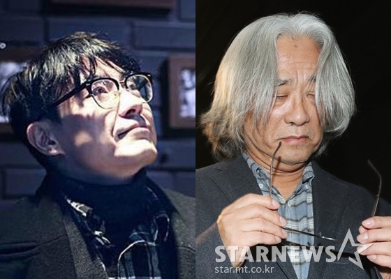 사진=오동식(사진 왼쪽)과 이윤택