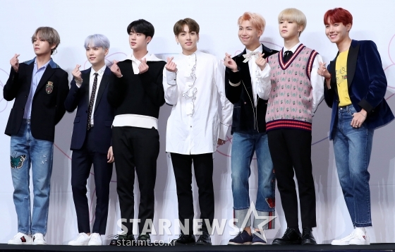 방탄소년단 /사진=스타뉴스