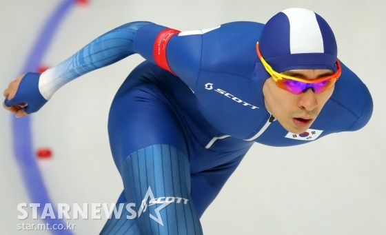 한국 남자 스피드스케이팅의 '대들보' 이승훈. /사진=김창현 기자